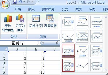 怎样在Excel2010折线图添加垂直线